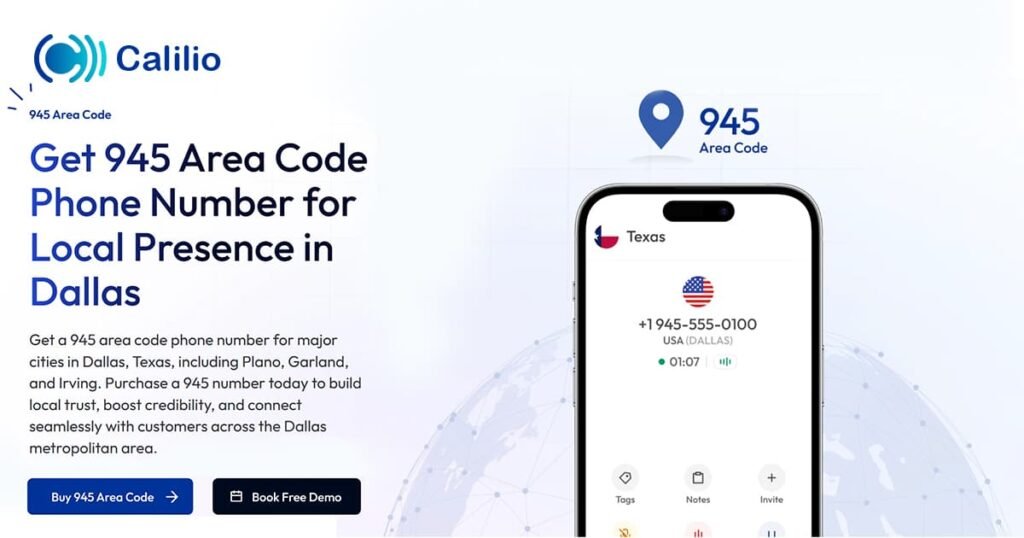 945 Area Code