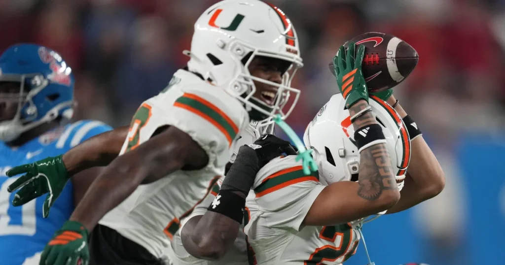 Ole Miss vs Miami Football